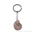 Natural stone fossil pendant pendulum Key Chain Car pendant wholesale